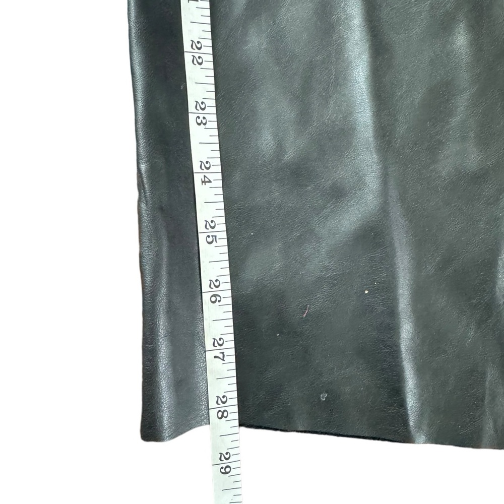 Lulus Faux Leather Black Pants Size XL - Picture 6 of 9